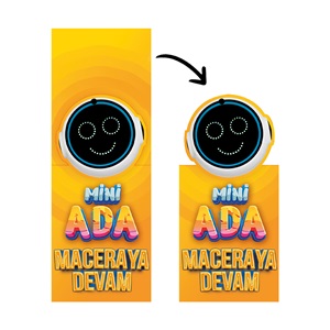 MİNİ ADA KİTAP AYRACI